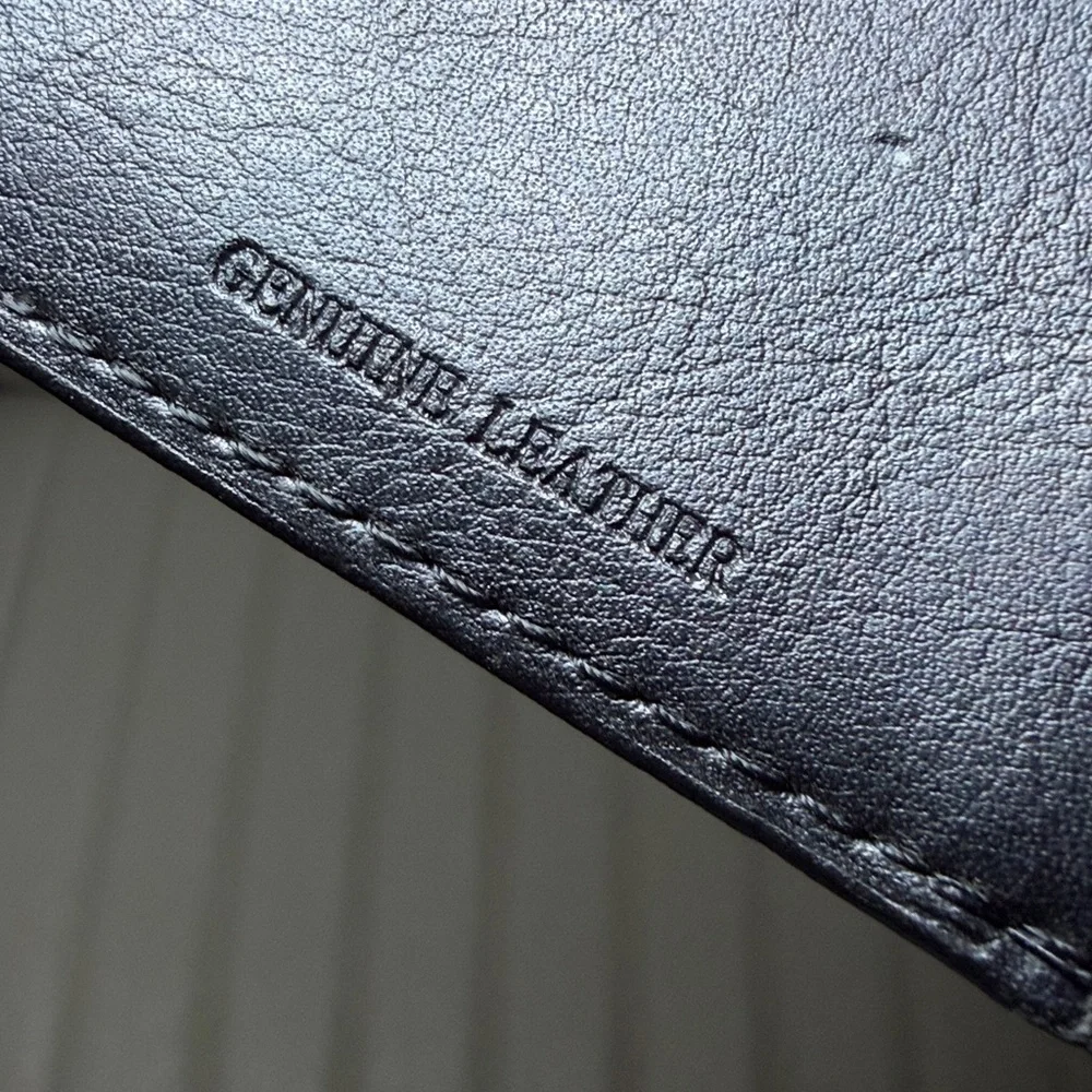 Black Leather Mens Wallet